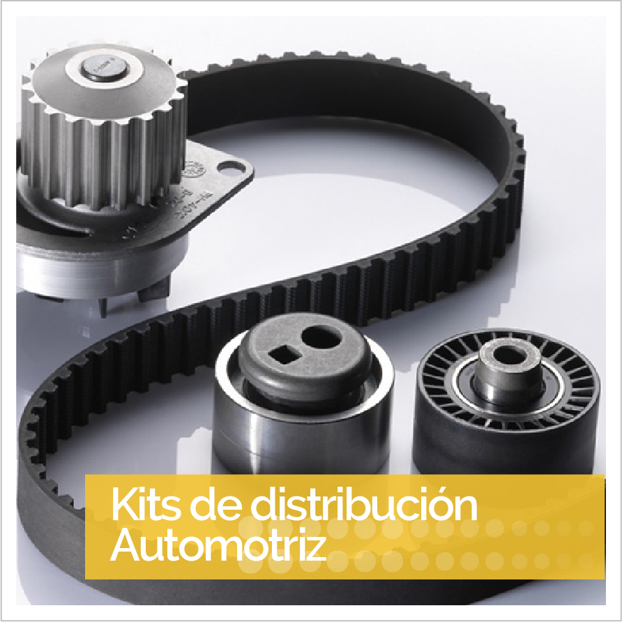 TERMOSTATOS, KITS DE DISTRIBUCIÓN AUTOMOTRIZ, BANDAS